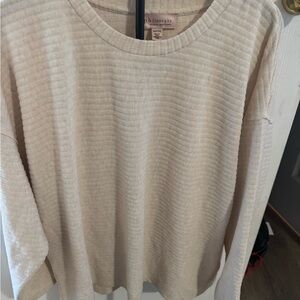 Philosophy Women's Beige Crew Neck Sweater